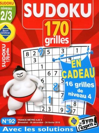 150 SUDOKU NIVEAU 2/3 France Magazine